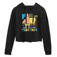 thumbnail image 1 of SpongeBob SquarePants - F Is For Friends Who Do Stuff Together - Juniors Cropped Pullover Hoodie, 1 of 6