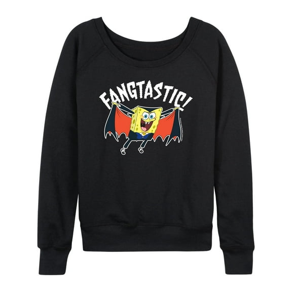 SpongeBob SquarePants - Fangastic - Women's Lightweight French Terry Long Sleeve Shirt