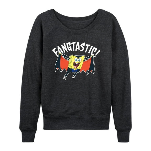 SpongeBob SquarePants - Fangastic - Women's Lightweight French Terry Long Sleeve Shirt