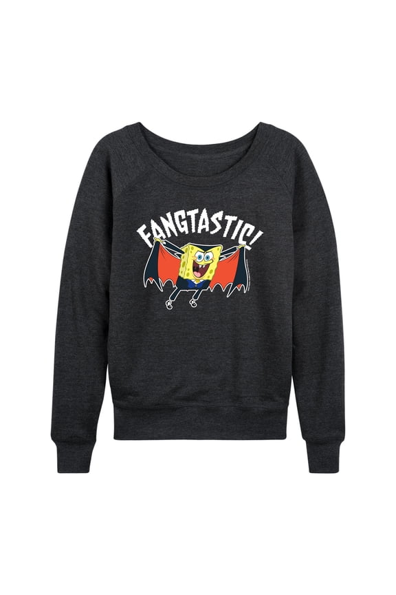 - Fangastic - Women's Lightweight French Terry Long Sleeve Shirt