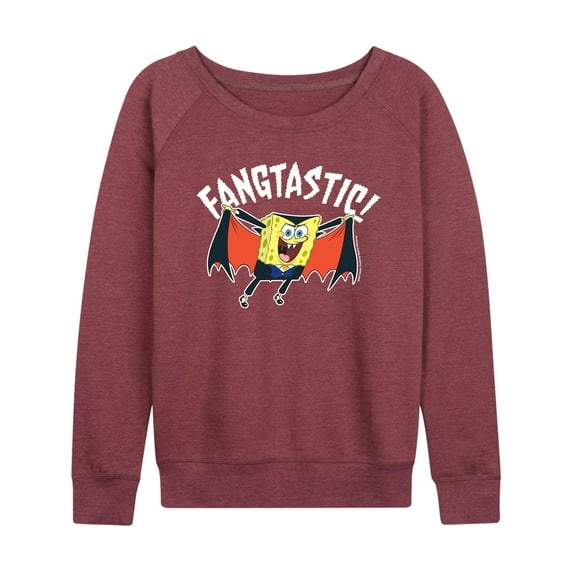 SpongeBob SquarePants - Fangastic - Women's Lightweight French Terry Long Sleeve Shirt