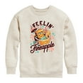 thumbnail image 1 of SpongeBob SquarePants - Feelin Fineapple - Toddler & Youth Crewneck Fleece Sweatshirt, 1 of 6