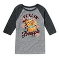 thumbnail image 1 of SpongeBob SquarePants - Feelin Fineapple - Toddler & Youth Raglan Graphic T-Shirt, 1 of 6