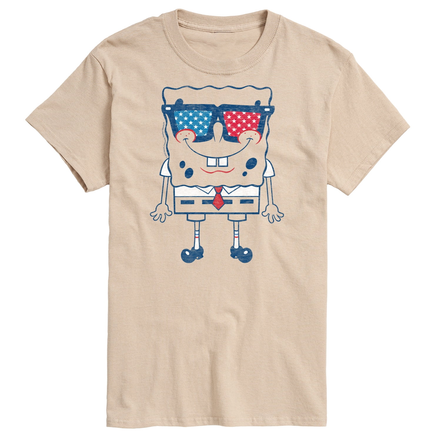 即日出荷 Men 【送料無料】 T-Shirts フィフスサン メンズ SpongeBob T