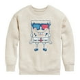 thumbnail image 1 of SpongeBob SquarePants - Flag Fill Sunglasses - Toddler & Youth Crewneck Fleece Sweatshirt, 1 of 6