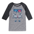 thumbnail image 1 of SpongeBob SquarePants - Flag Fill Sunglasses - Toddler & Youth Raglan Graphic T-Shirt, 1 of 5