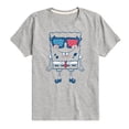 thumbnail image 1 of SpongeBob SquarePants - Flag Fill Sunglasses - Toddler & Youth Short Sleeve Graphic T-Shirt, 1 of 6