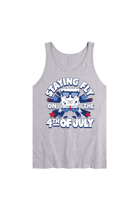 - Fly On 4th of July - Men's Jersey Tank Top
