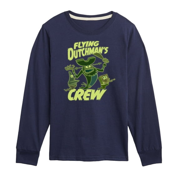 SpongeBob SquarePants - Flying Dutchman Glow - Toddler & Youth Long Sleeve Graphic T-Shirt