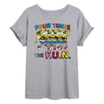 thumbnail image 1 of SpongeBob SquarePants - Four Times The Fun - Women's Oversized T-Shirt, 1 of 6