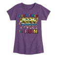 thumbnail image 1 of SpongeBob SquarePants - Four Times The Fun - Toddler & Youth Girls Short Sleeve Graphic T-Shirt, 1 of 6