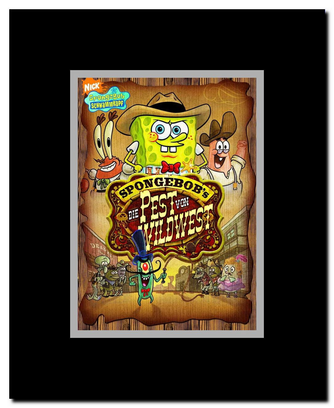 SpongeBob SquarePants Framed Movie Poster