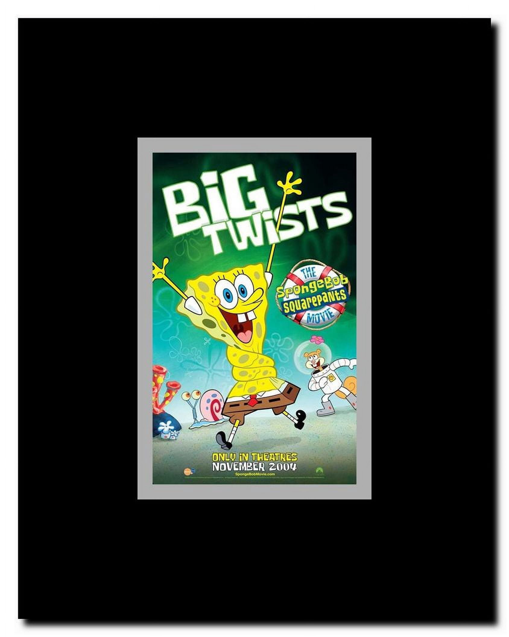 SpongeBob SquarePants Framed Movie Poster