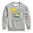 thumbnail image 1 of SpongeBob SquarePants - Franken Sponge - Toddler And Youth Crewneck Fleece Sweatshirt, 1 of 6