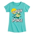thumbnail image 1 of SpongeBob SquarePants - Franken Sponge - Toddler And Youth Girls Short Sleeve Graphic T-Shirt, 1 of 6