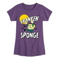 thumbnail image 1 of SpongeBob SquarePants - Franken Sponge - Toddler And Youth Girls Short Sleeve Graphic T-Shirt, 1 of 6