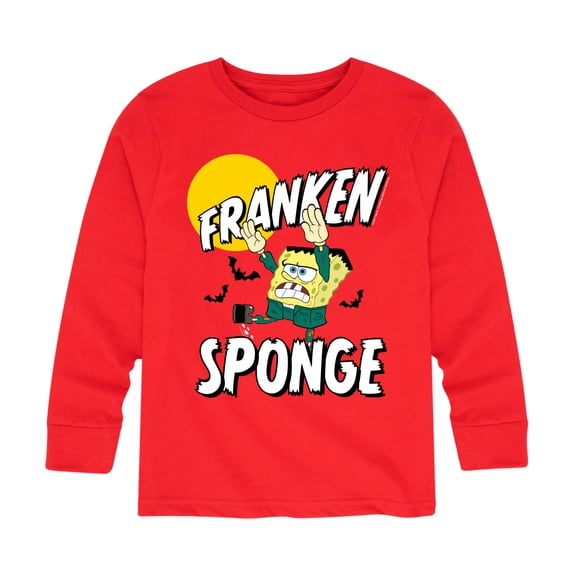 SpongeBob SquarePants - Franken Sponge - Toddler And Youth Long Sleeve Graphic T-Shirt