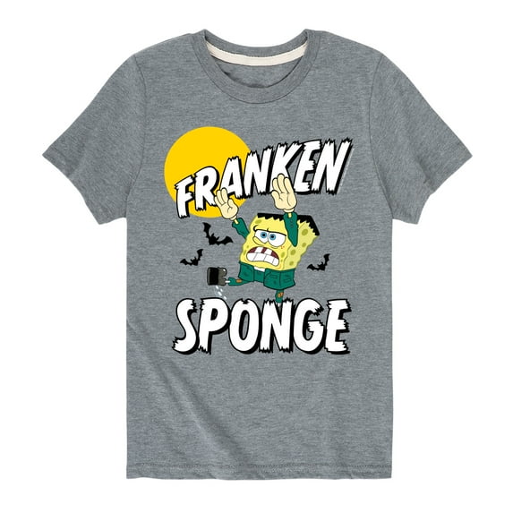 SpongeBob SquarePants - Franken Sponge - Toddler And Youth Short Sleeve Graphic T-Shirt