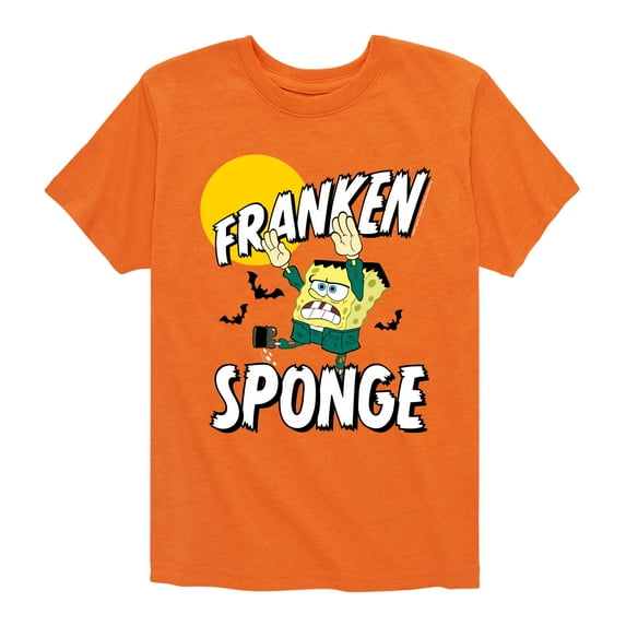 SpongeBob SquarePants - Franken Sponge - Toddler And Youth Short Sleeve Graphic T-Shirt