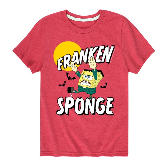 SpongeBob SquarePants - Franken Sponge - Toddler And Youth Short Sleeve Graphic T-Shirt