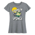 thumbnail image 1 of SpongeBob SquarePants - Franken Sponge - Women's Short Sleeve Graphic T-Shirt, 1 of 6