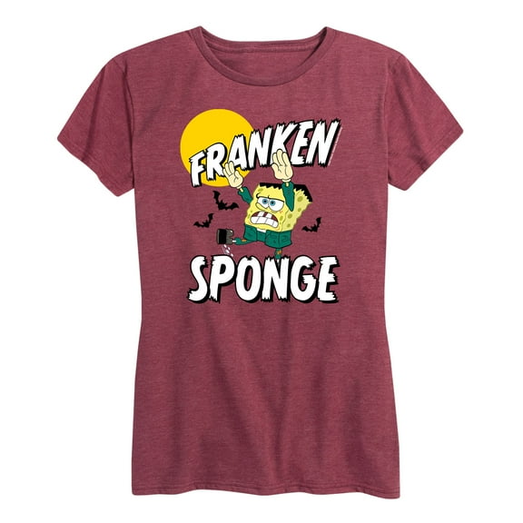 SpongeBob SquarePants - Franken Sponge - Women's Short Sleeve Graphic T-Shirt