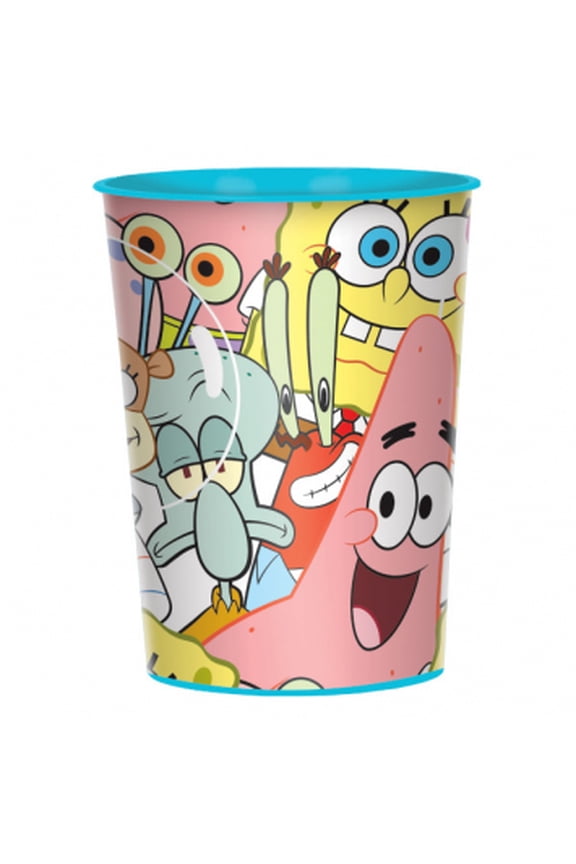 SpongeBob SquarePants 'Friends' Reusable Plastic Cups (2)