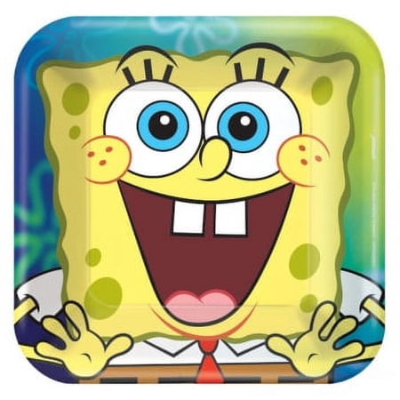 SpongeBob SquarePants 'Friends' Small Paper Plates (8ct)