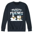 thumbnail image 1 of SpongeBob SquarePants - Frosty Friends - Men's Crew Neck Fleece Pullover, 1 of 6