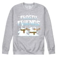 thumbnail image 1 of SpongeBob SquarePants - Frosty Friends - Men's Crew Neck Fleece Pullover, 1 of 6