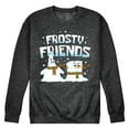 thumbnail image 1 of SpongeBob SquarePants - Frosty Friends - Men's Crew Neck Fleece Pullover, 1 of 6
