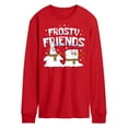 thumbnail image 1 of SpongeBob SquarePants - Frosty Friends - Men's Long Sleeve T-Shirt, 1 of 5