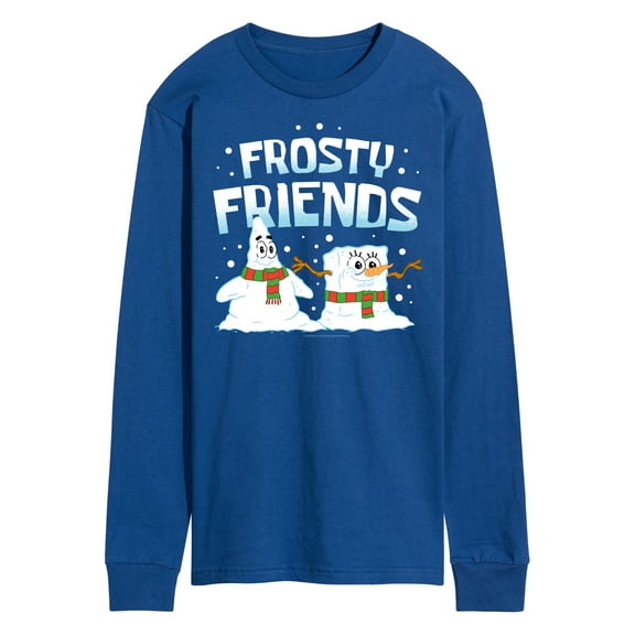 SpongeBob SquarePants - Frosty Friends - Men's Long Sleeve T-Shirt
