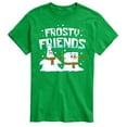 thumbnail image 1 of SpongeBob SquarePants - Frosty Friends Patrick and Spongebob - Men's Short Sleeve Graphic T-Shirt, 1 of 6