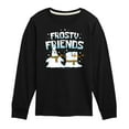 thumbnail image 1 of SpongeBob SquarePants - Frosty Friends - Toddler And Youth Long Sleeve Graphic T-Shirt, 1 of 6