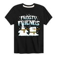 thumbnail image 1 of SpongeBob SquarePants - Frosty Friends - Toddler And Youth Short Sleeve Graphic T-Shirt, 1 of 6