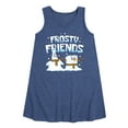 thumbnail image 1 of SpongeBob SquarePants - Frosty Friends - Toddler and Youth Girls A-line Dress, 1 of 6