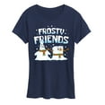 thumbnail image 1 of SpongeBob SquarePants - Frosty Friends - Women's Lightweight French Terry Pullover, 1 of 5