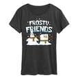 thumbnail image 1 of SpongeBob SquarePants - Frosty Friends - Women's Lightweight French Terry Pullover, 1 of 5