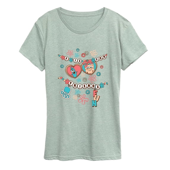 SpongeBob SquarePants - Fun Friendship Bracelet - Women's Short Sleeve Graphic T-Shirt
