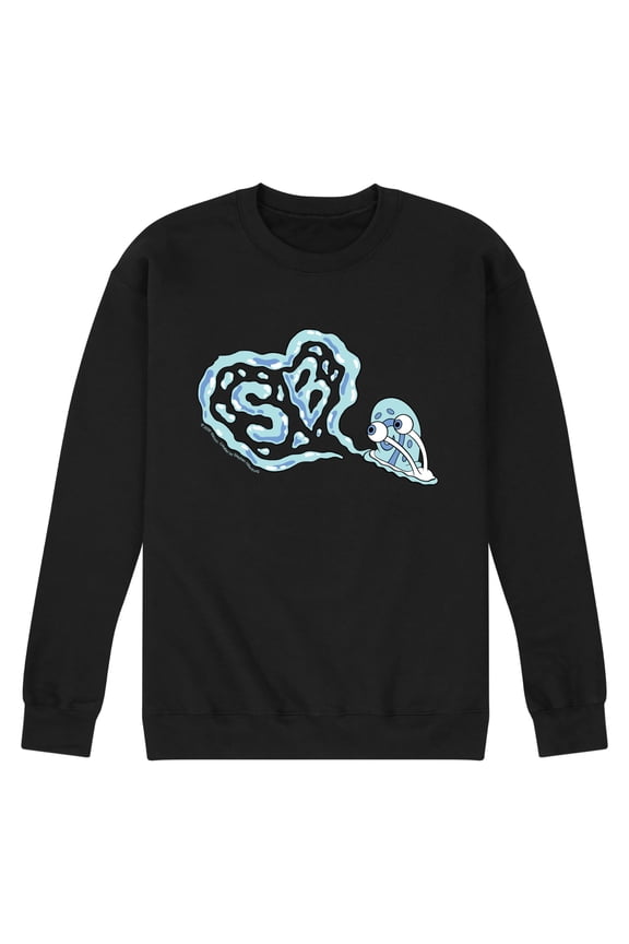 - Gary Heart Snail Trail - Men's Crew Fleece Sweatshirt