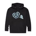 thumbnail image 1 of SpongeBob SquarePants - Gary Heart Snail Trail - Men's Fleece Hoodie Sweatshirt, 1 of 5