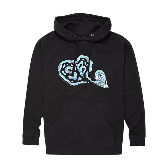 SpongeBob SquarePants - Gary Heart Snail Trail - Men's Fleece Hoodie Sweatshirt