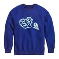thumbnail image 1 of SpongeBob SquarePants - Gary Heart Snail Trail - Youth Boys Crew Fleece Sweatshirt, 1 of 4