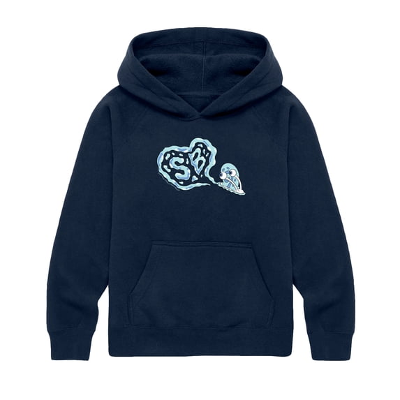 SpongeBob SquarePants - Gary Heart Snail Trail - Youth Boys Fleece Hoodie Sweatshirt