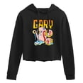 thumbnail image 1 of SpongeBob SquarePants - Gary The Snail - Juniors Cropped Pullover Hoodie, 1 of 6