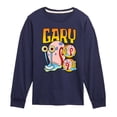 thumbnail image 1 of SpongeBob SquarePants - Gary The Snail - Toddler & Youth Long Sleeve Graphic T-Shirt, 1 of 6
