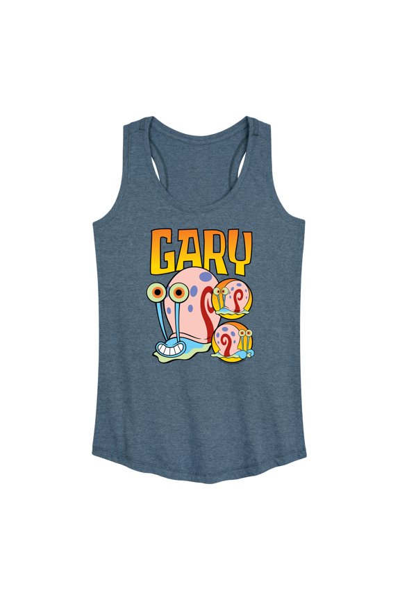 - Gary The Snail - Women's Racerback Tank Top
