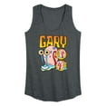 thumbnail image 1 of SpongeBob SquarePants - Gary The Snail - Women's Racerback Tank Top, 1 of 5