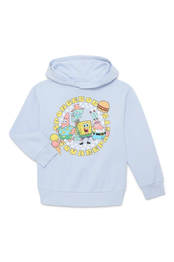 Girls and Big Girls Summertime Fun Graphic Hoodie, Sizes 4-16